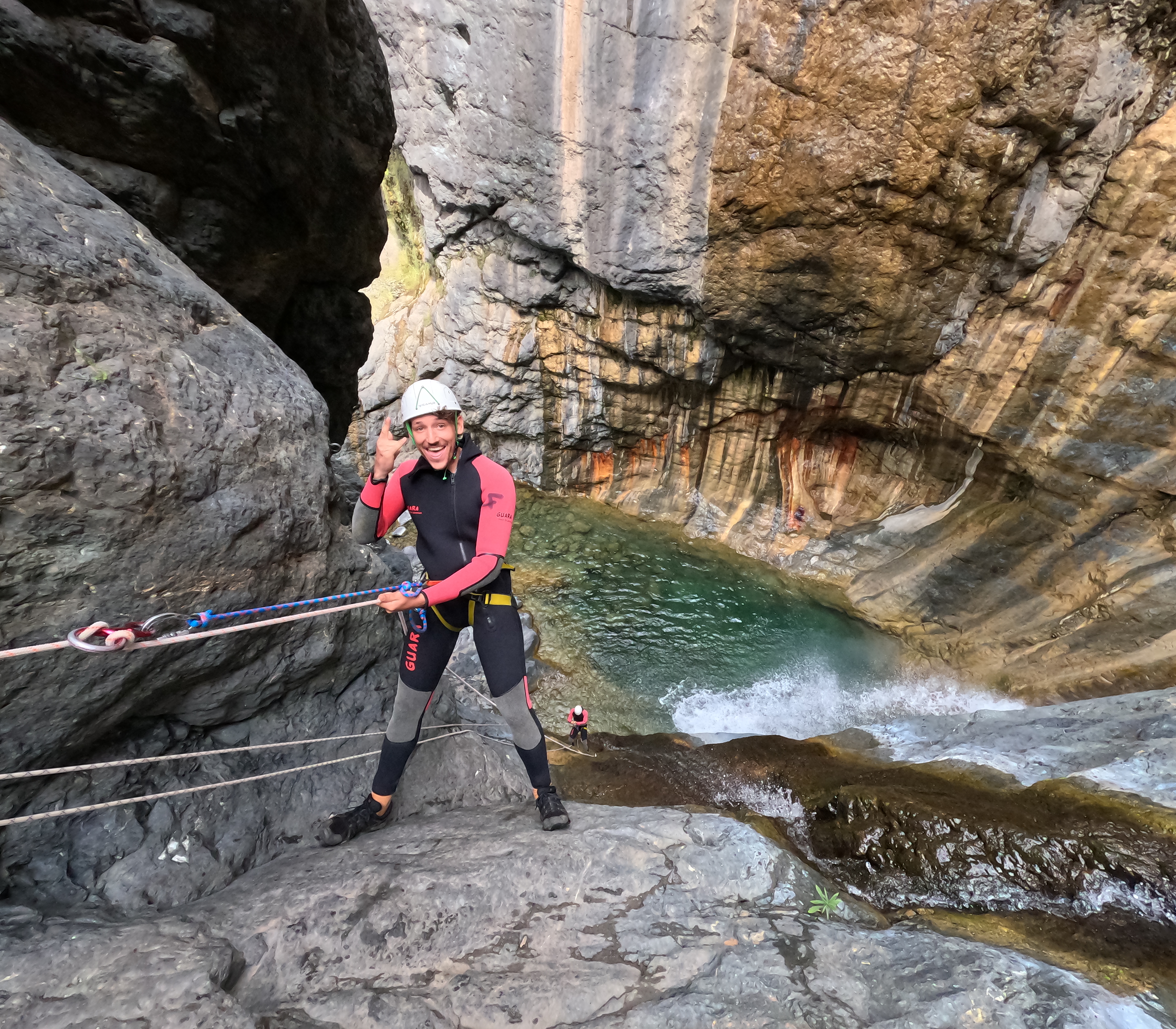 Canyon de Bras Rouge - Canyoning à La Réunion